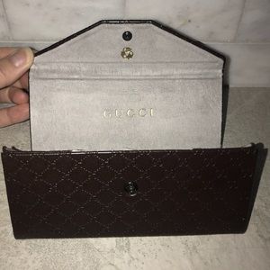 NEW Gucci Monogrammed Eyeglass/Sunglass Case😎